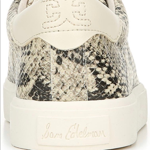 Sam Edelman leather lace up sneakers - Picture 3 of 3